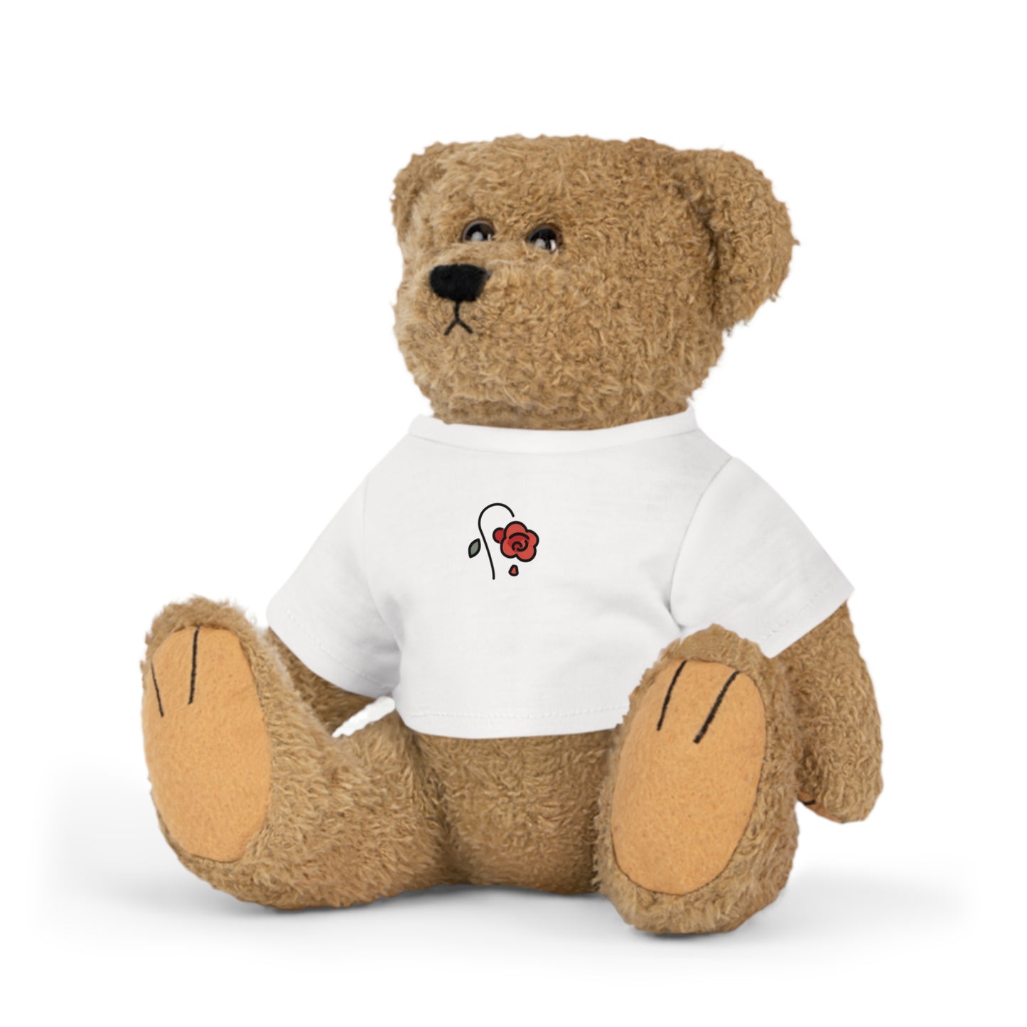 Adorable Teddy Bear Plush Toy with Customizable T-Shirt, Perfect Gift for Kids, Baby Showers, Birthdays, and Holidays