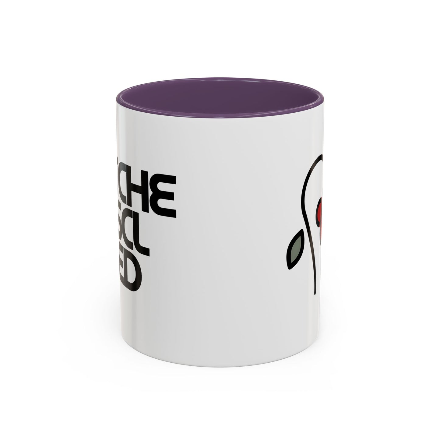 Stylish Rose Accent Coffee Mug, Floral Mug for Plant Lovers, Gift for Her, Unique Drinkware for Special Occasions, Home Decor