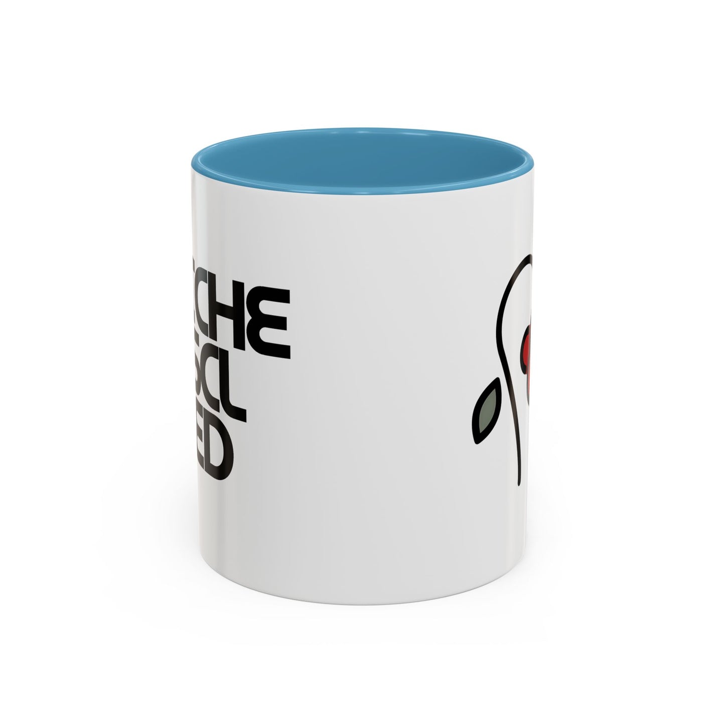 Stylish Rose Accent Coffee Mug, Floral Mug for Plant Lovers, Gift for Her, Unique Drinkware for Special Occasions, Home Decor