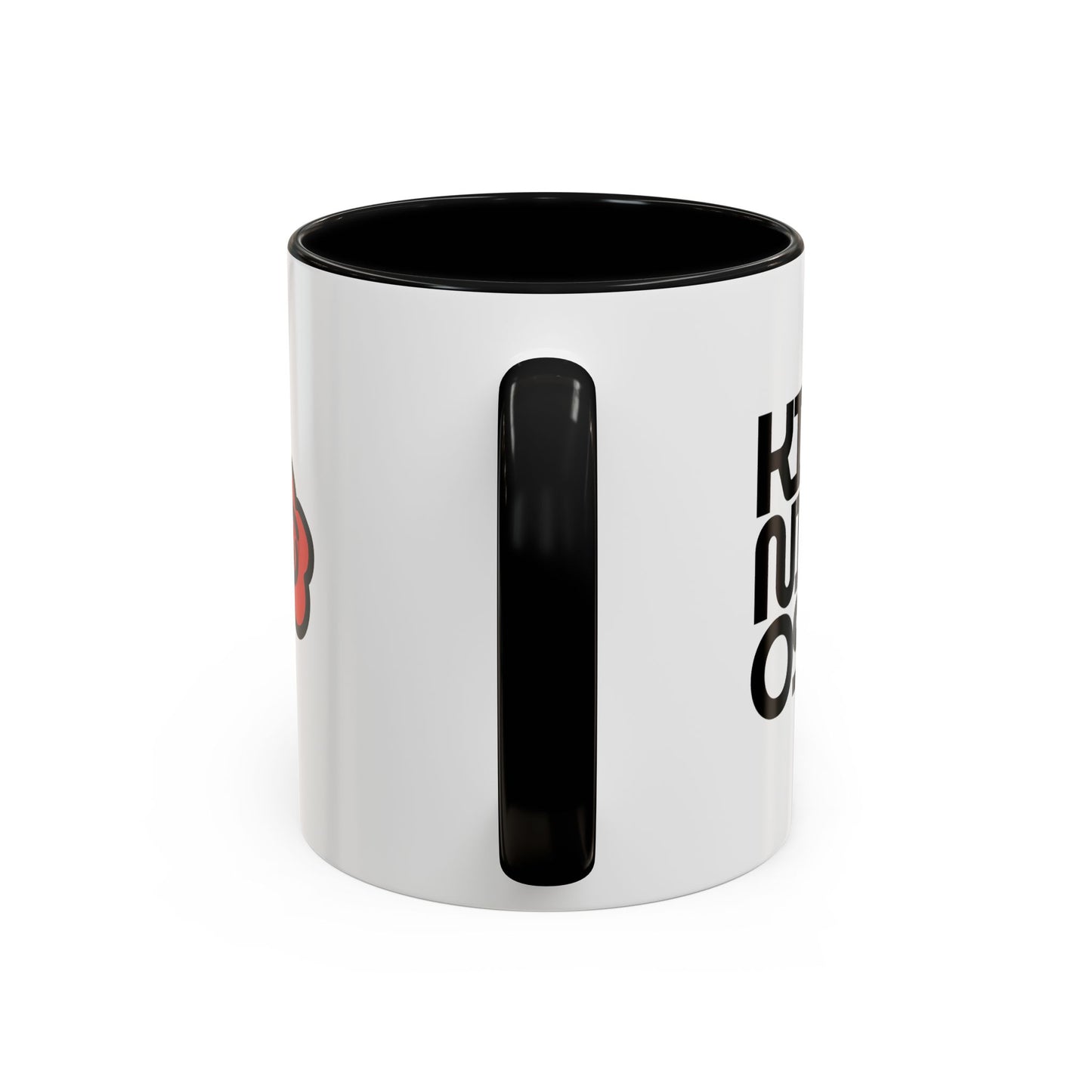 Stylish Rose Accent Coffee Mug, Floral Mug for Plant Lovers, Gift for Her, Unique Drinkware for Special Occasions, Home Decor