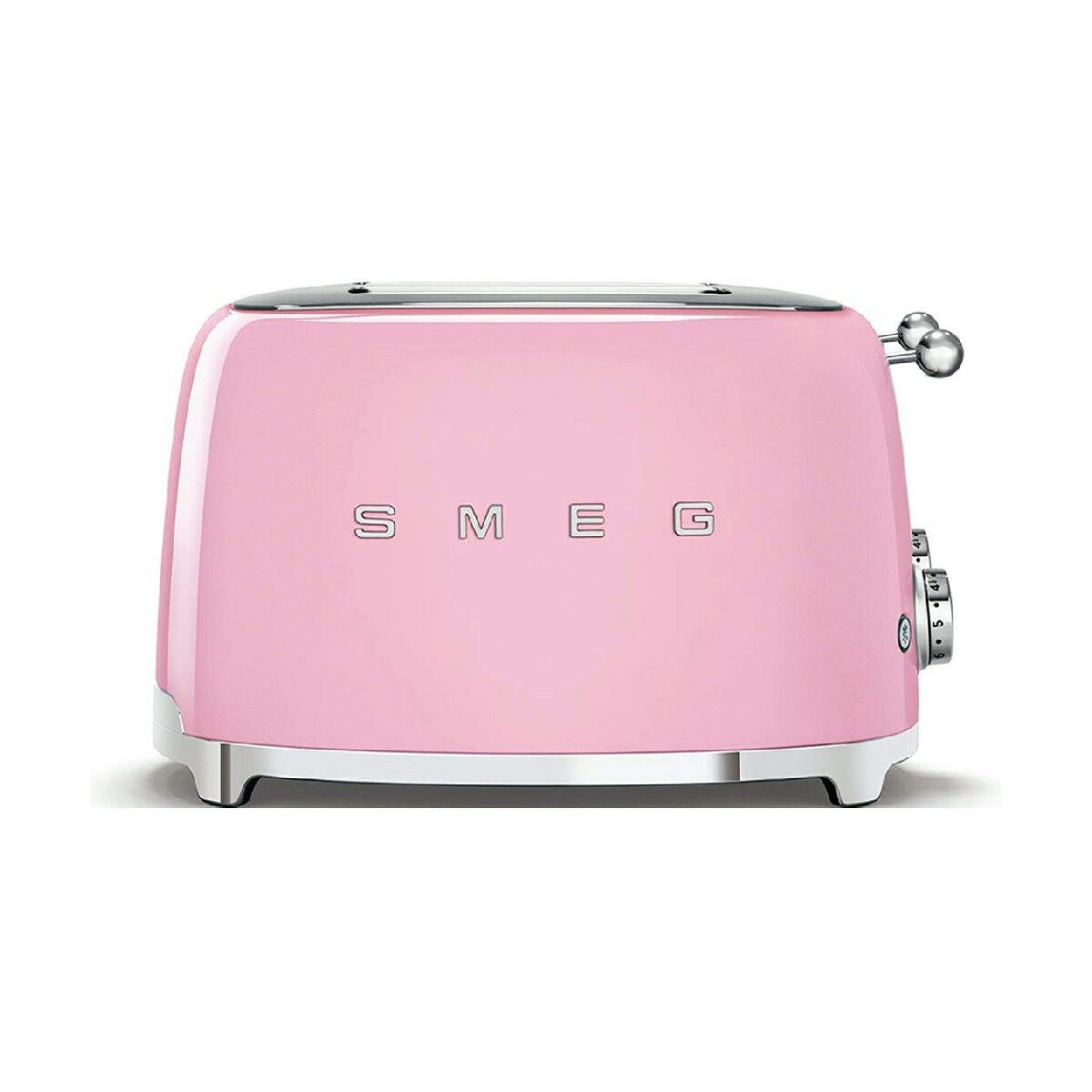 SMEG Toaster Stainless Steel Vintage Pink 2000 W