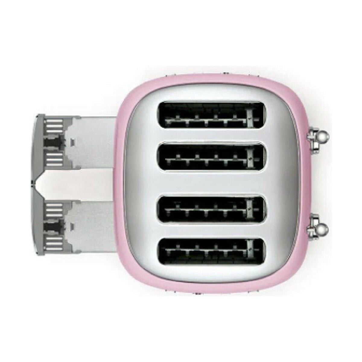 SMEG Toaster Stainless Steel Vintage Pink 2000 W