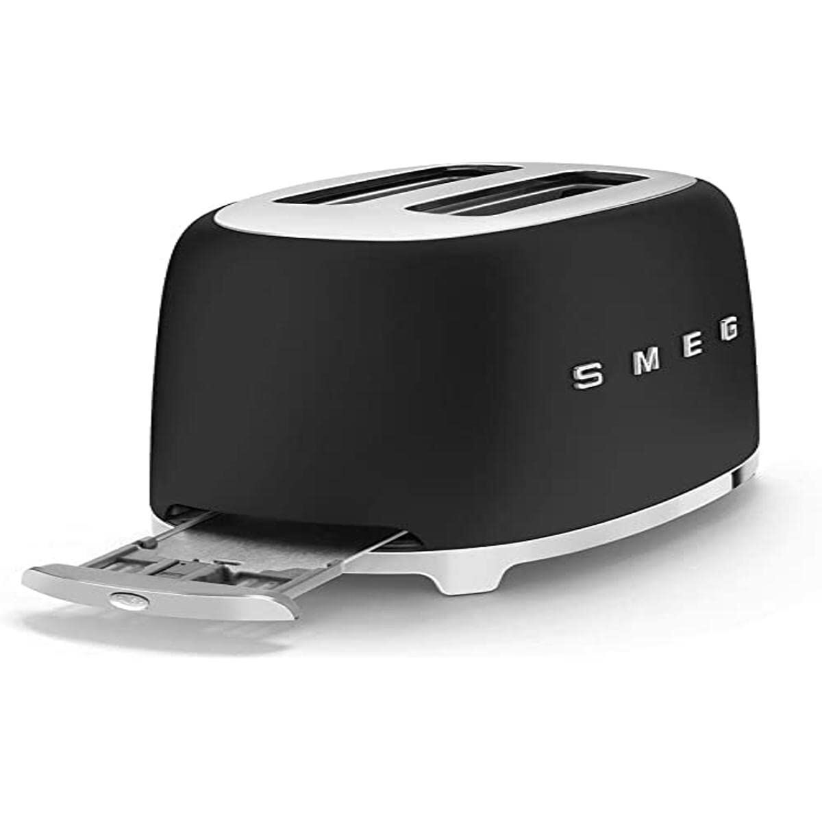 SMEG Toaster Stainless Steel Vintage Black 950 W