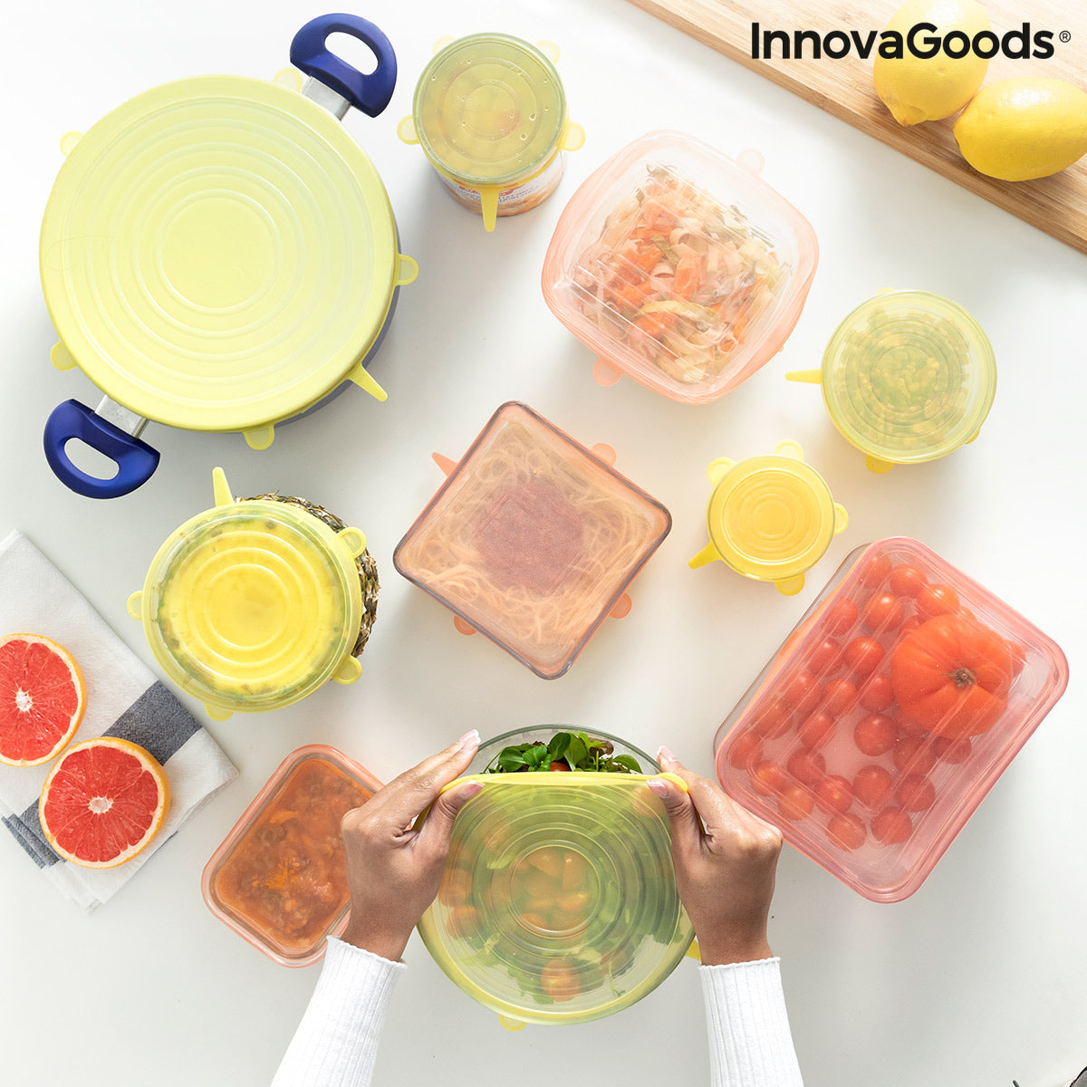 Adjustable Kitchen Lids