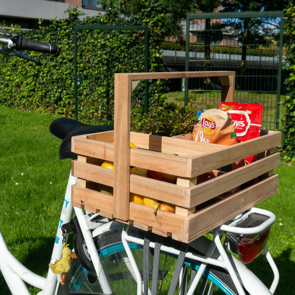 Solid Retro Wood Storage Box