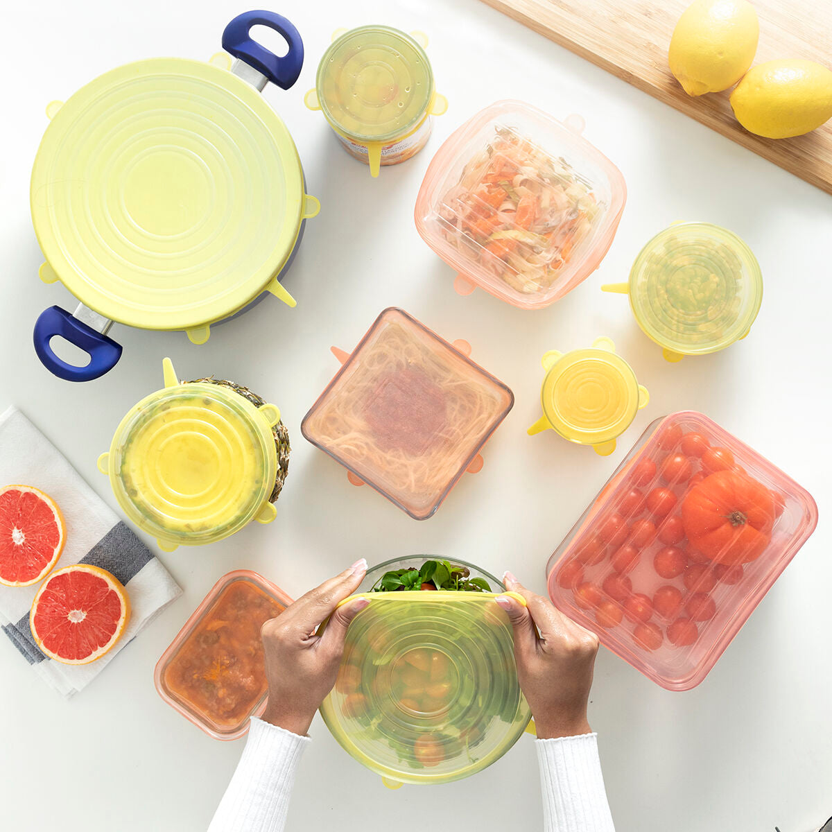 Adjustable Kitchen Lids