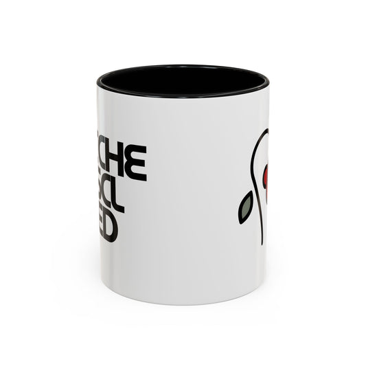 Stylish Rose Accent Coffee Mug, Floral Mug for Plant Lovers, Gift for Her, Unique Drinkware for Special Occasions, Home Decor