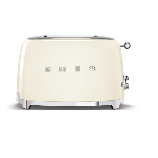 SMEG Toaster Stainless Steel Vintage Cream 950 W