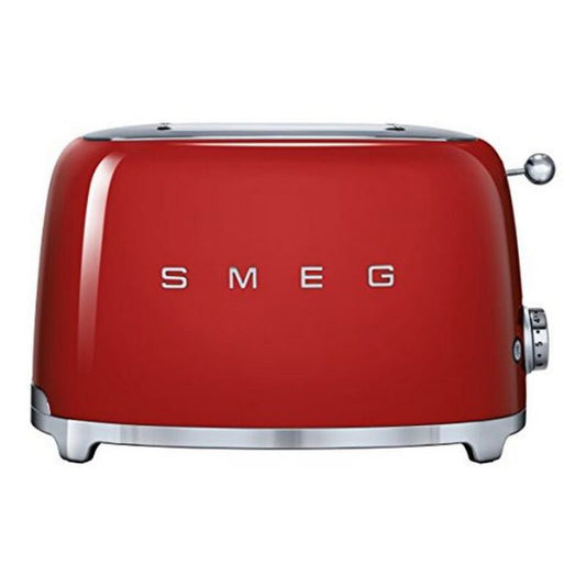 SMEG Toaster Stainless Steel Vintage Red 950 W