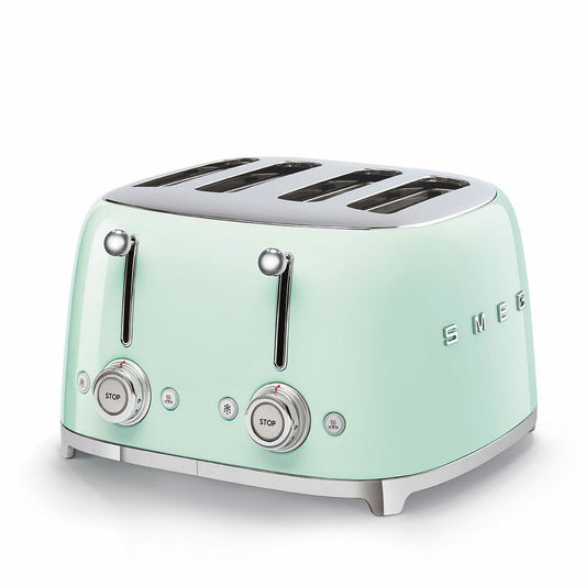 SMEG Toaster Stainless Steel Vintage Green 2000 W