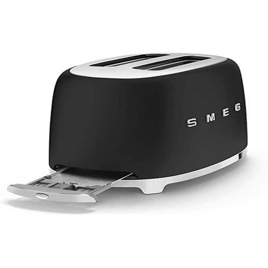 SMEG Toaster Stainless Steel Vintage Black 950 W