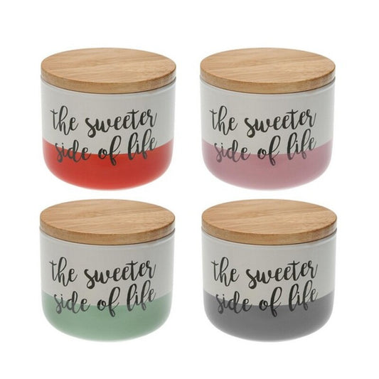 Tin Versa "The Sweetes Side Of Life" Foldable Porcelain Wood